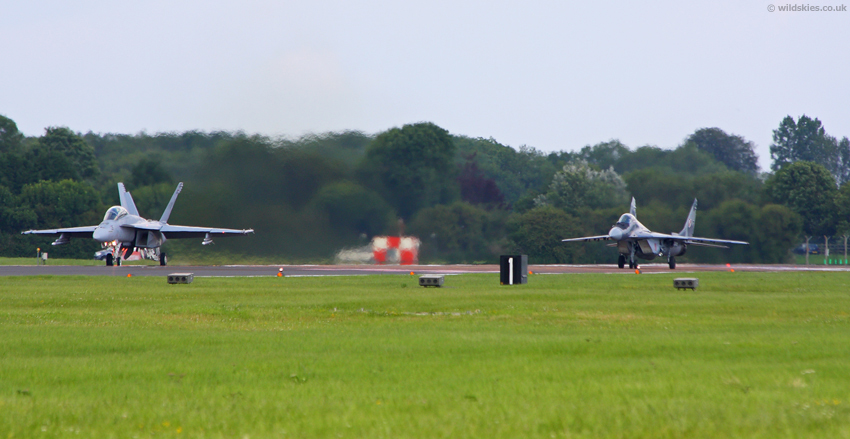 F/A-18 and Mig-29