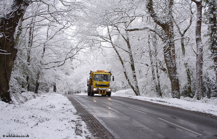 Gritting Truck