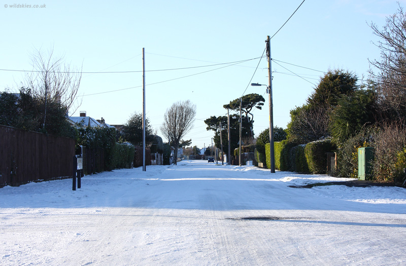 Icy road